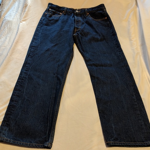 NWOT Men's 501 Button Fly Jeans - Picture 5 of 6